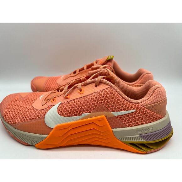 Nike Metcon 7 Women's Cross Training CrossFit Shoe Orange CZ8280-600 Size 9.5 - Picture 2 of 12